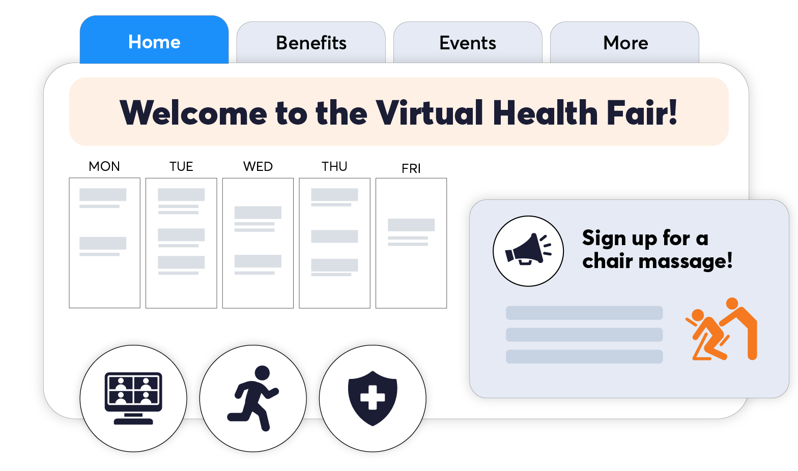 Virtual Health Fair Platform