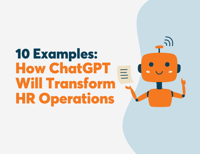 10 Examples Of How ChatGPT Will Transform HR Operations | Wellable