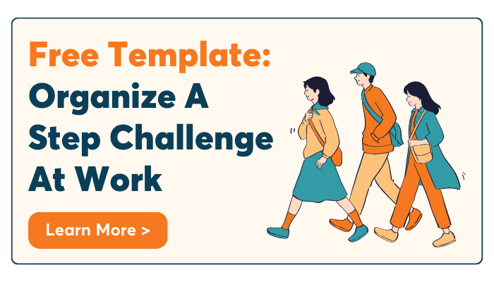 Free Template: Organize A Step Challenge at Work CTA